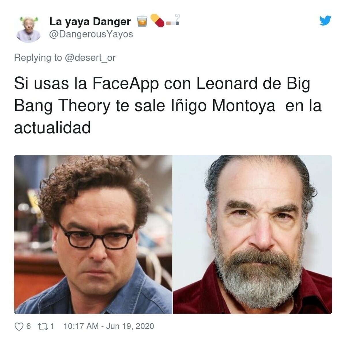Te va a estallar la cabeza 
