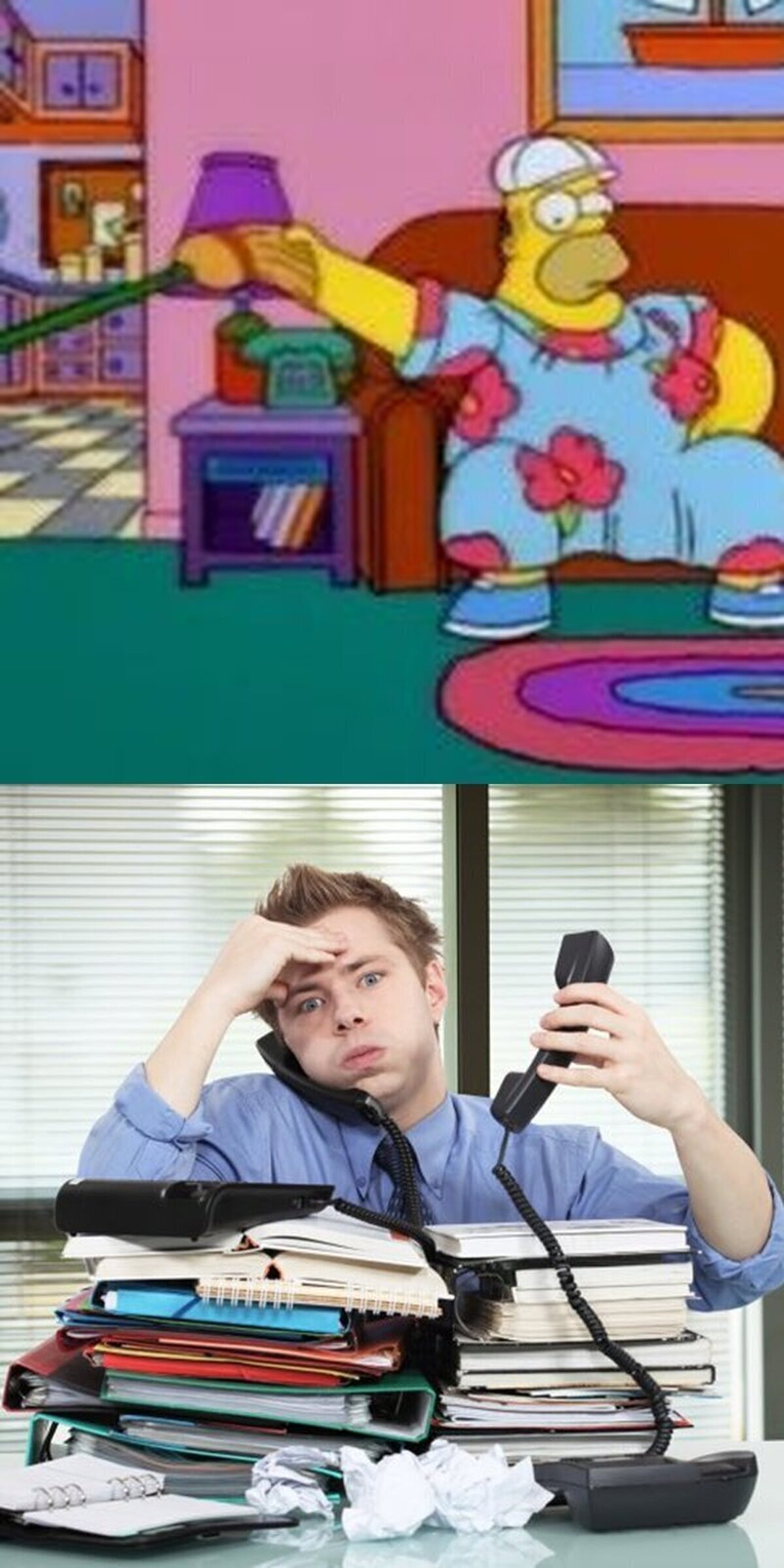 Como cree tu jefe que teletrabajas / como estas en realidad 