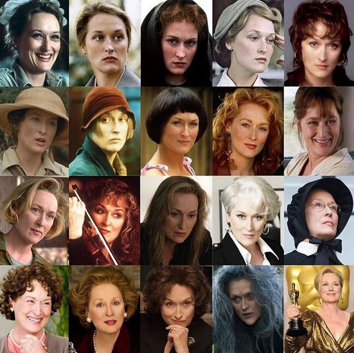 Las mil caras de Meryl Streep