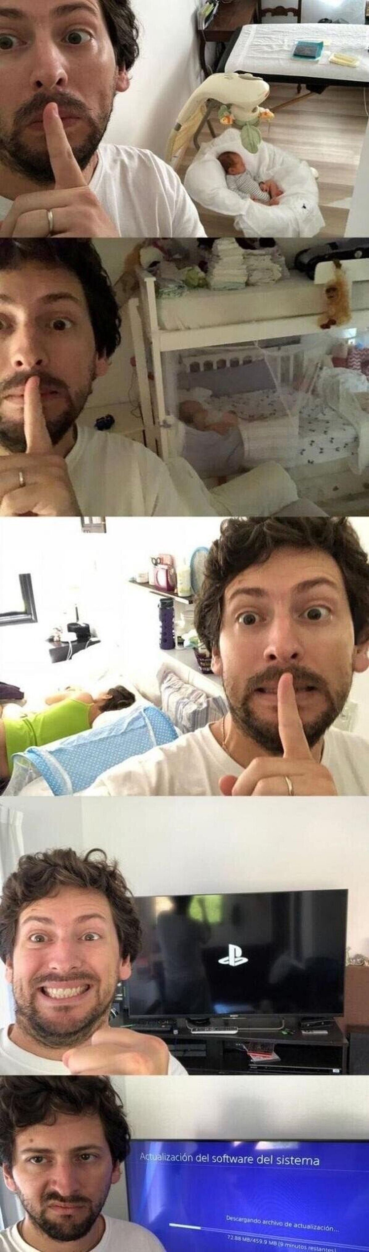 Problemas modernos de un padre gamer