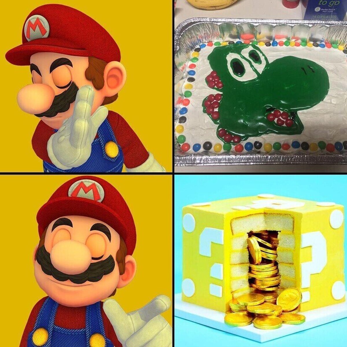 Hay pasteles y pasteles