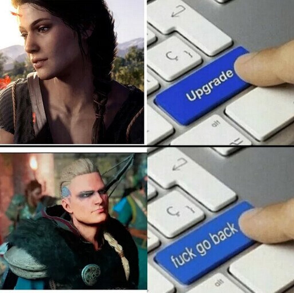 ¿Qué le ha pasado a las caras de Assassin's Creed?