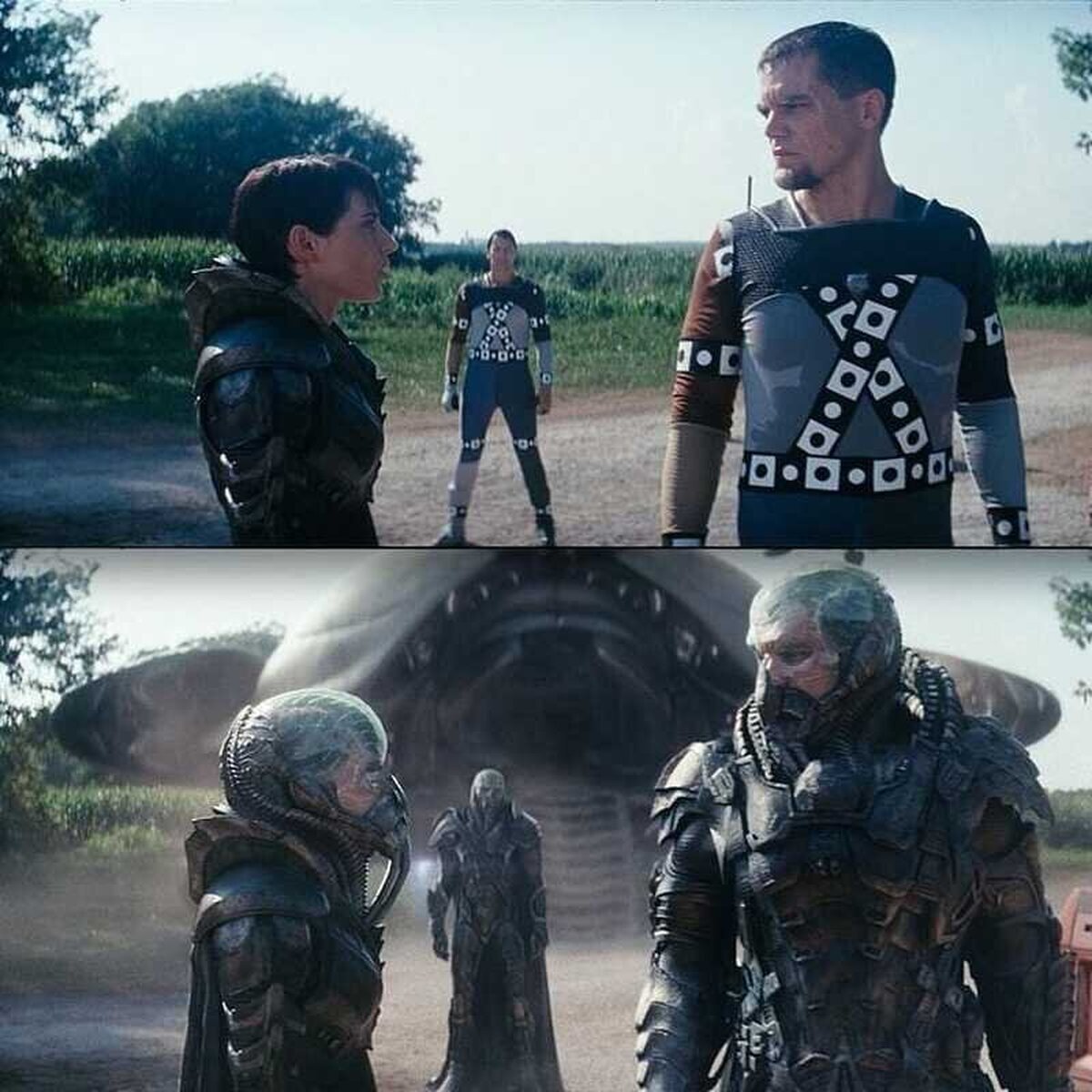 Antes y después de pasar por efectos especiales 