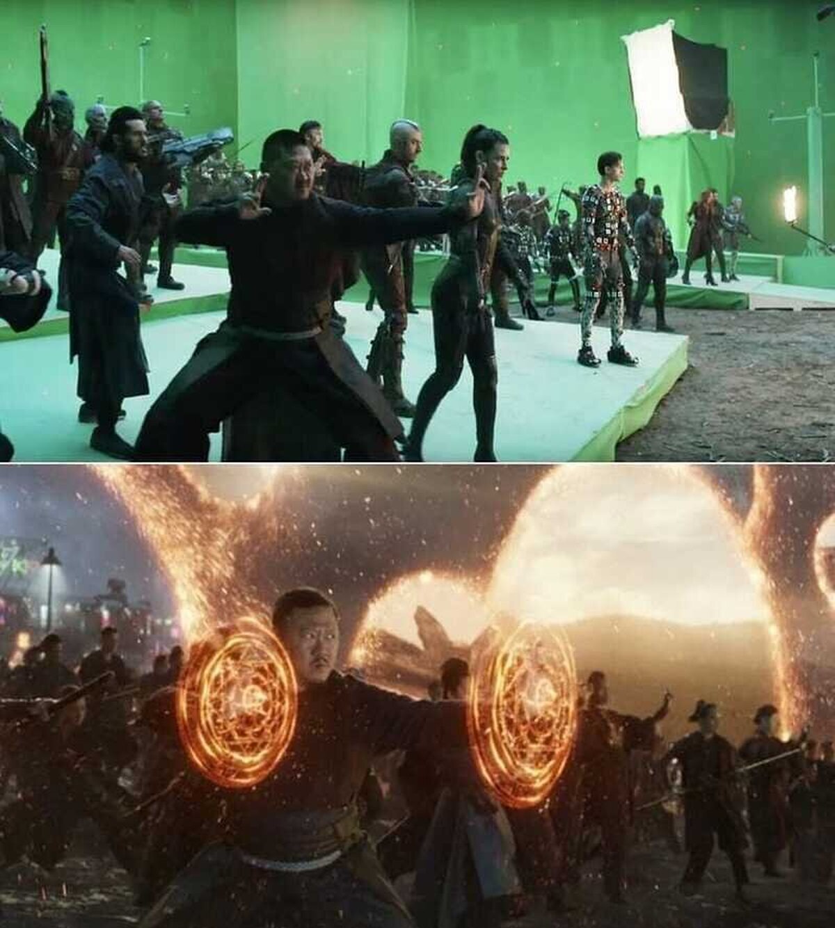 Avengers: Endgame detrás de la escena 