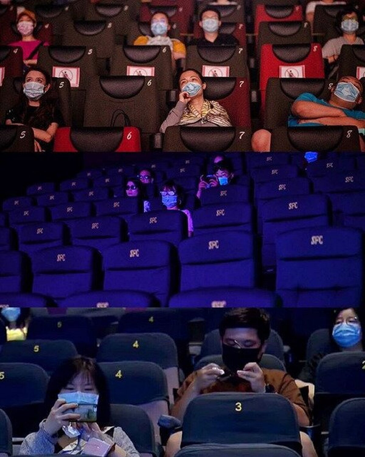 La nueva normalidad en los cines de todo el mundo