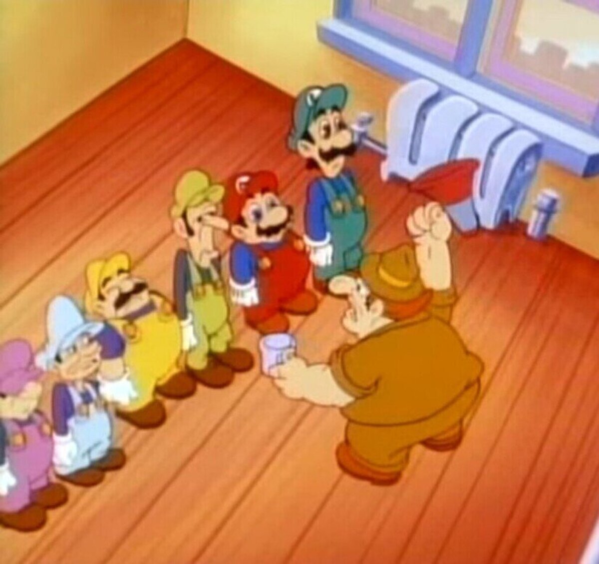 En realidad Mario tiene 5 hermanos y desconocemos sus identidades 