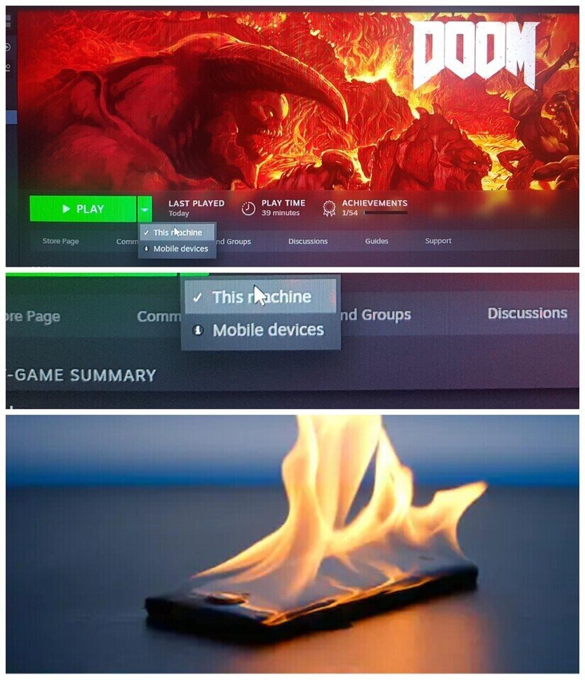 Lo siento por tu móvil
