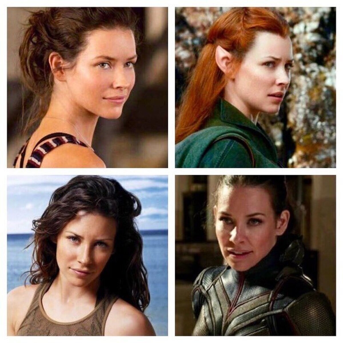 Felicidades a Evangeline Lilly que hoy cumple 41 años.