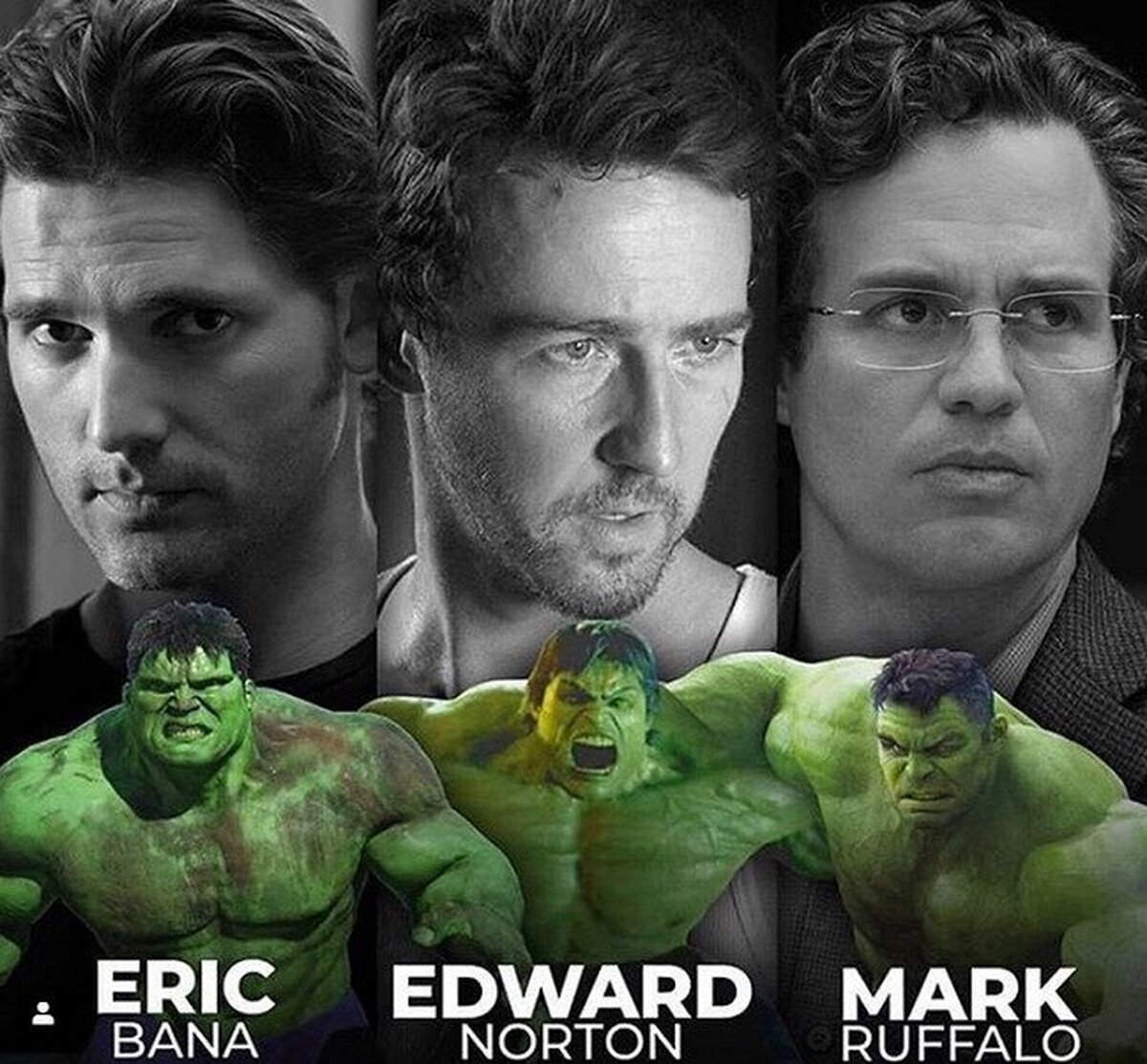 Diferentes tipos de Bruce Banner