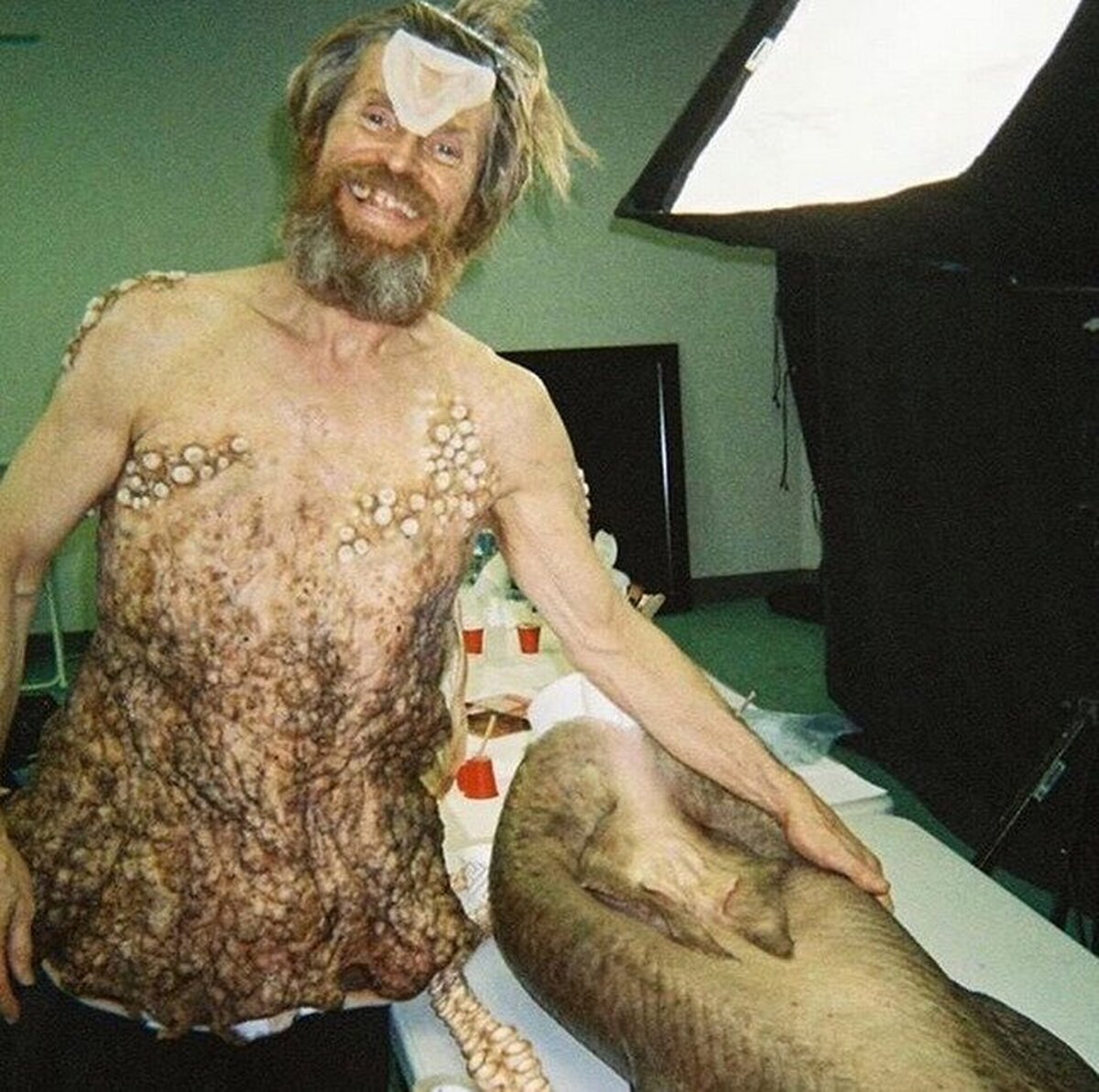 Willem Dafoe detrás de escena en "The Lightouse" 