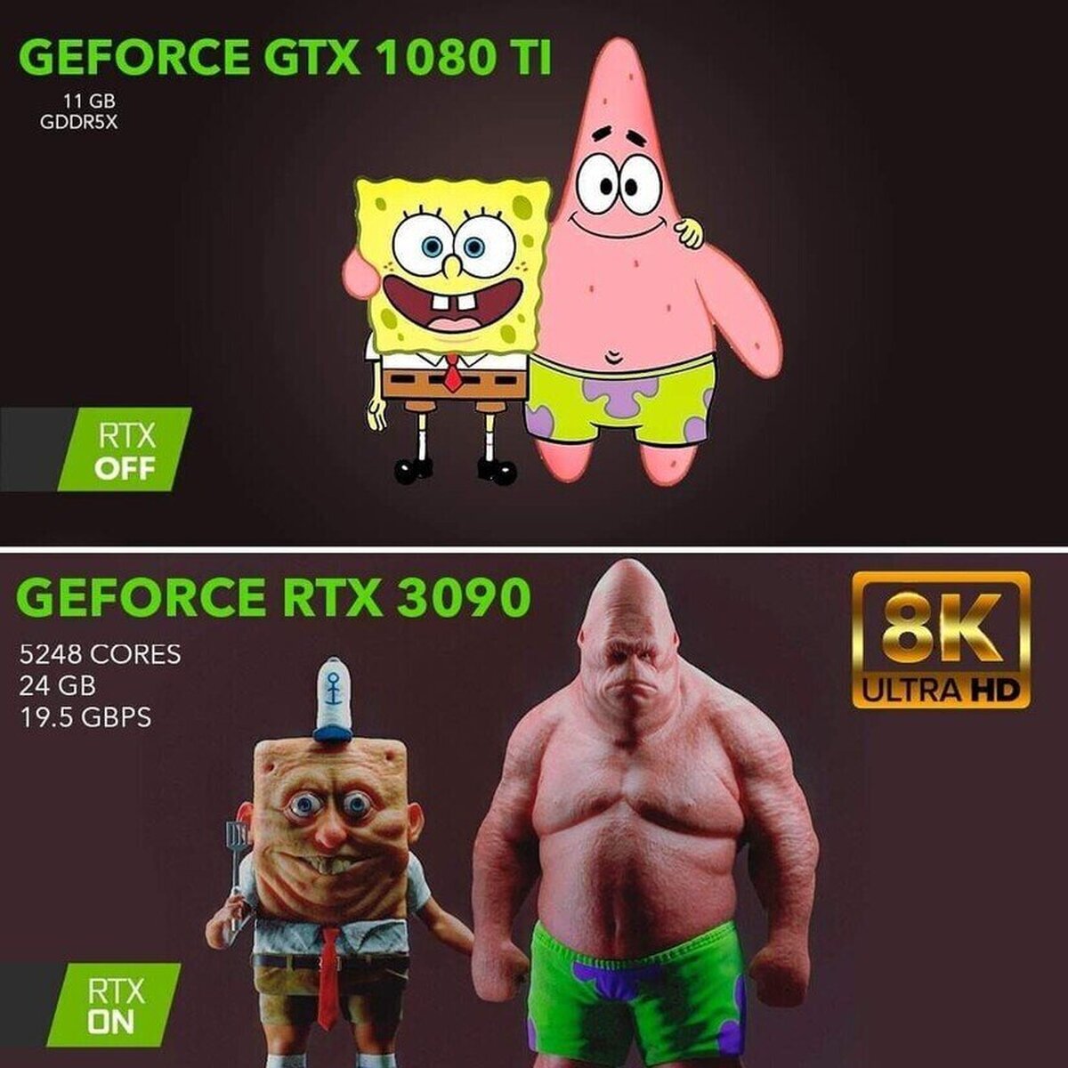 No me gustan los gráficos en 8k