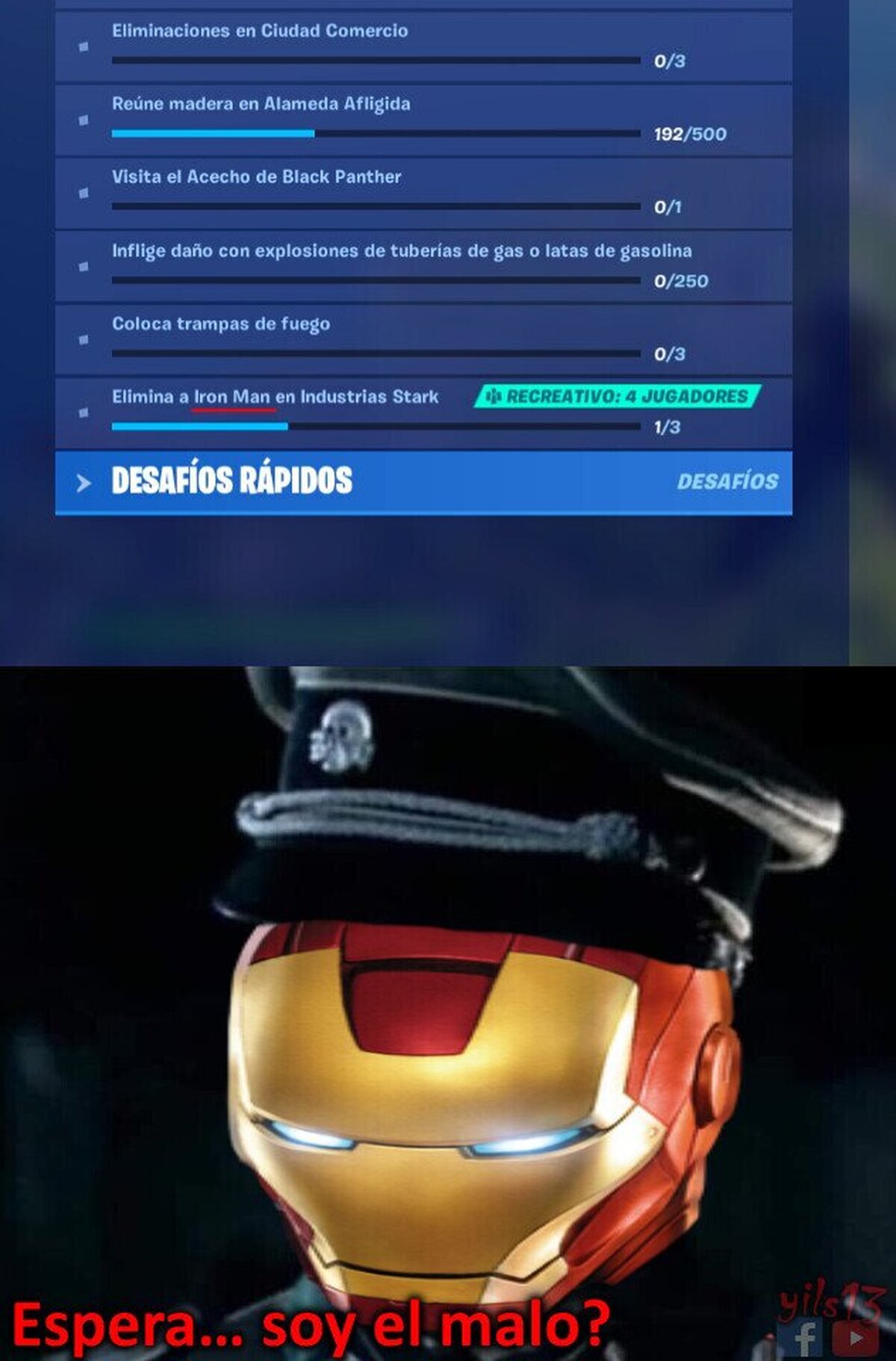 Sorpresa de Iron Man