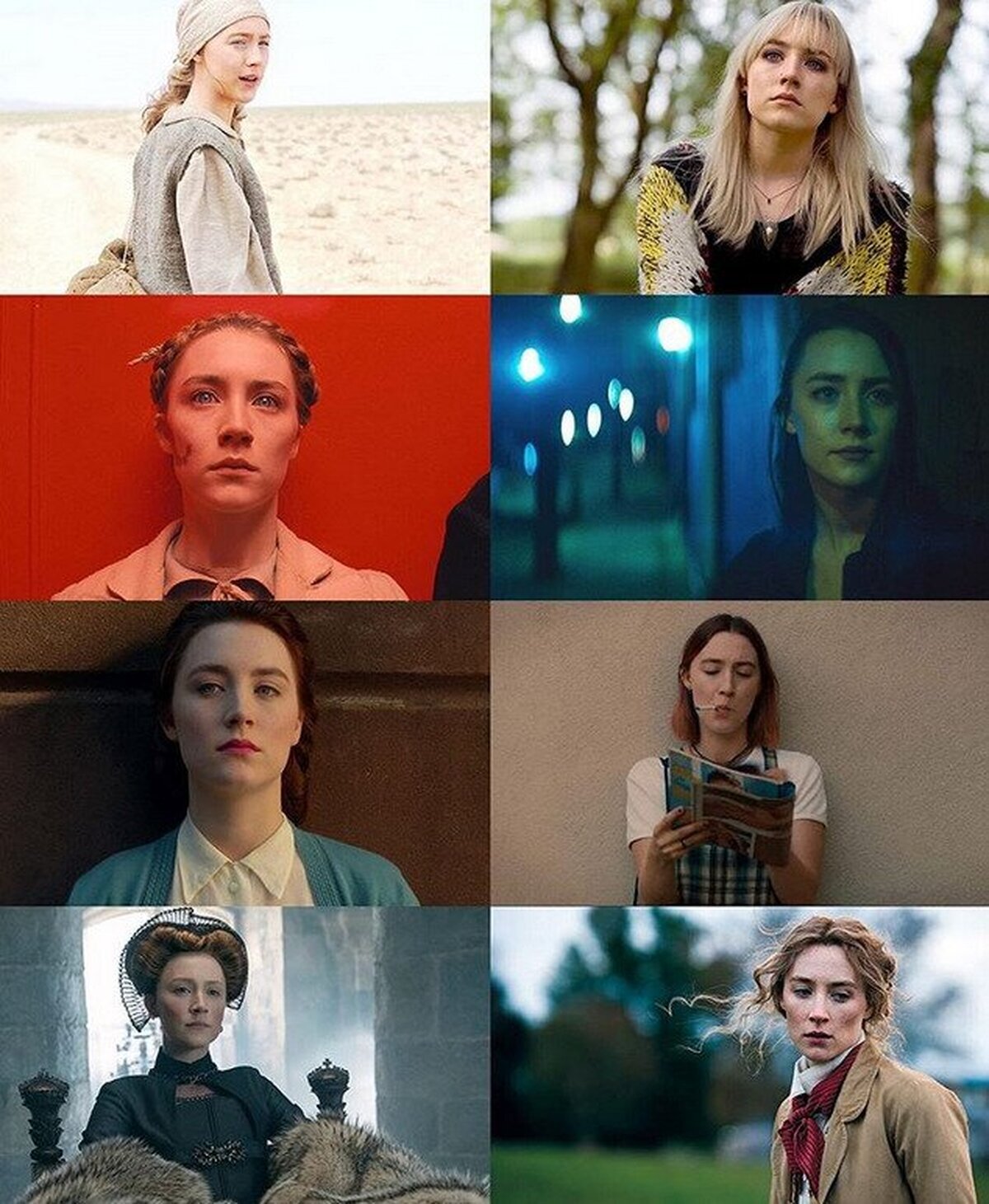 Saoirse Ronan y sus actuaciones en la década pasada