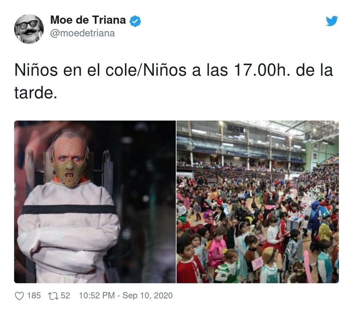 Las dos caras de los niños