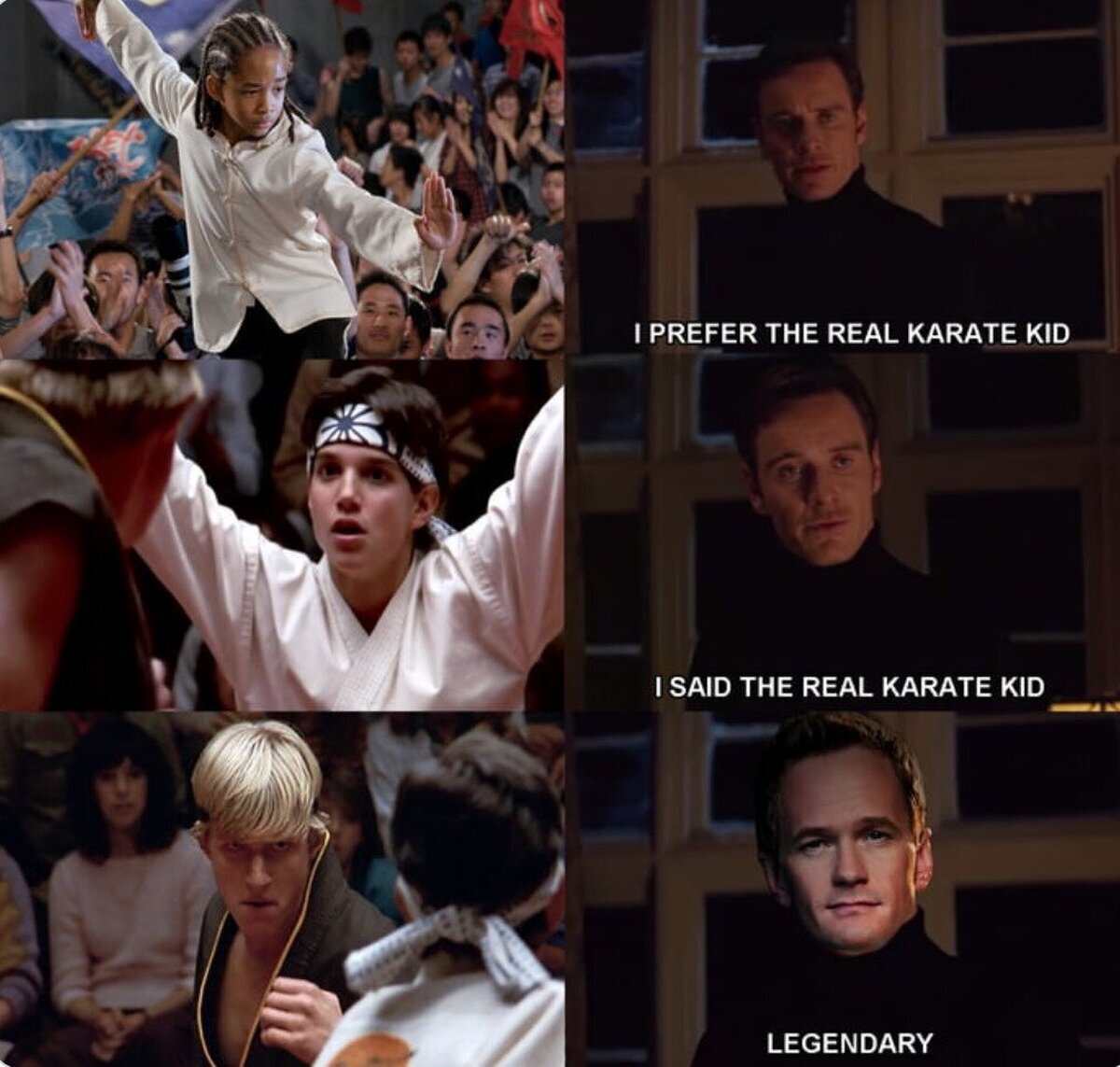 El verdadero karate kid es Johnny