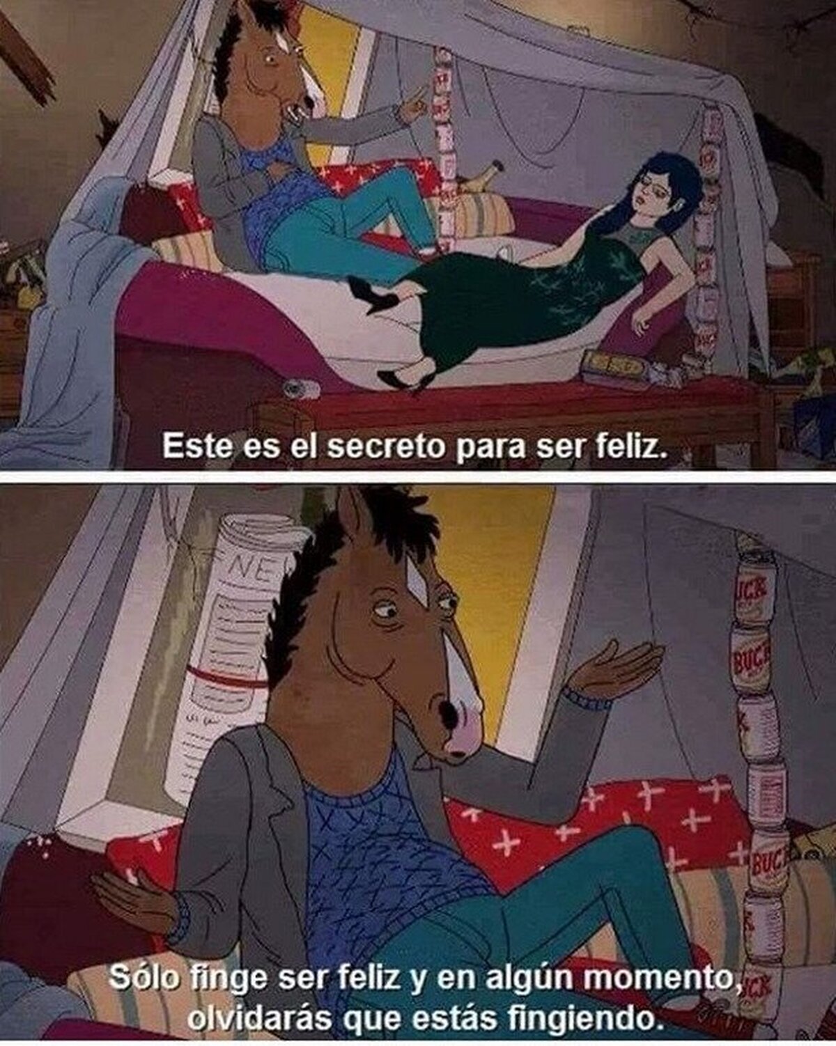 Bojack y el secreto de la felicidad