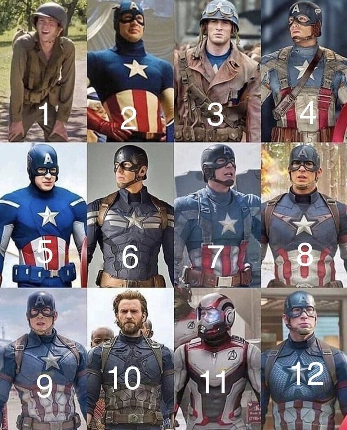 Solo puedes elegir 2 trajes 