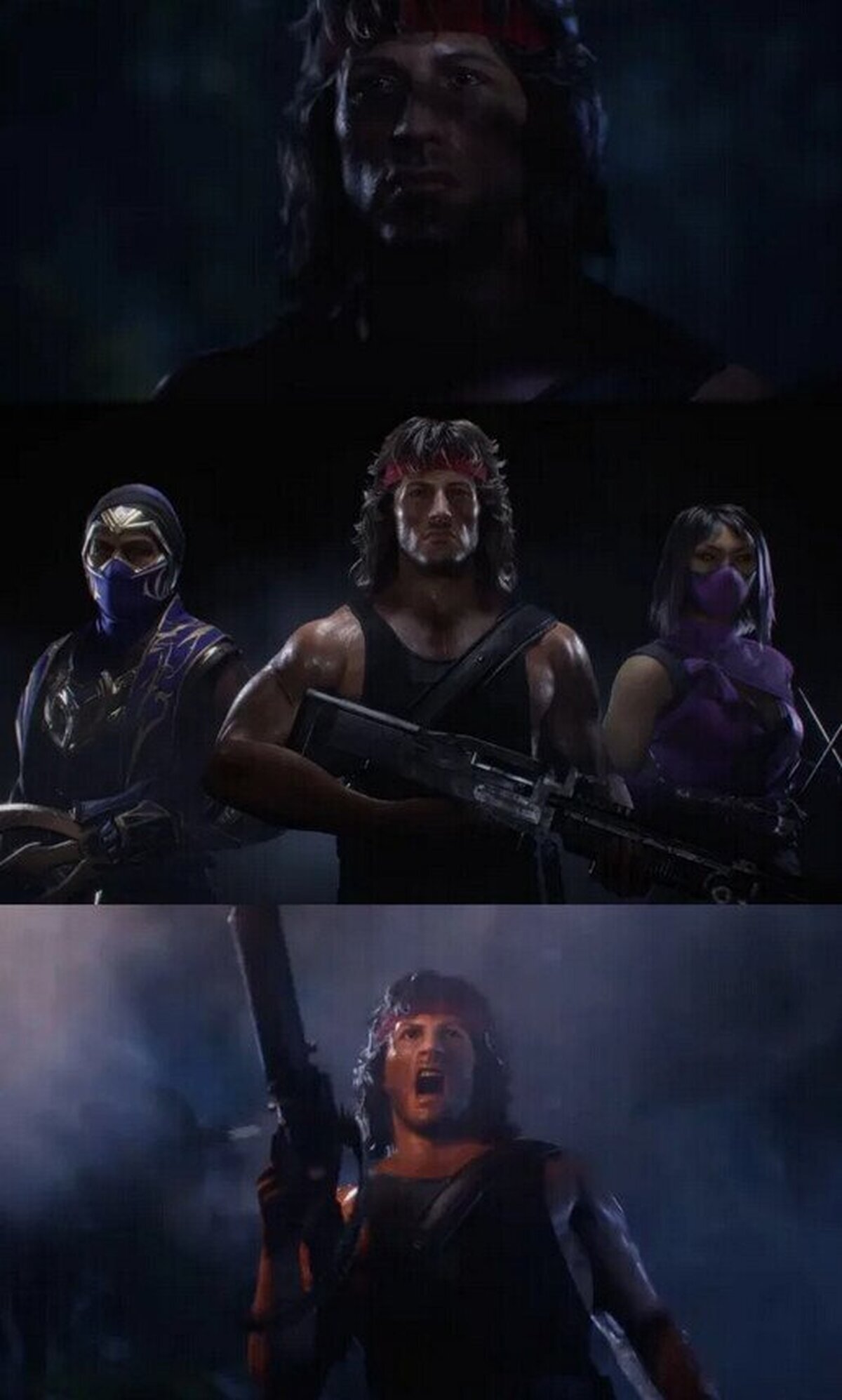 Rambo en Mortal Kombat XI. Ya lo he visto todo