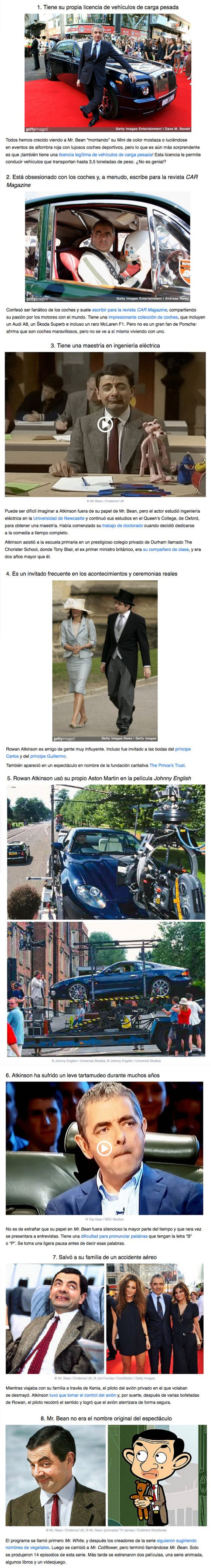 GALERÍA: 8 Hechos sobre Rowan Atkinson, el hombre que hizo reír a todo el mundo sin decir una palabra