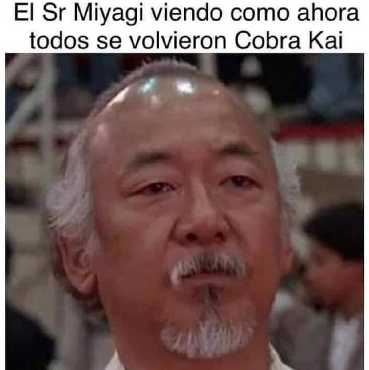 Si el pobre lo viera...