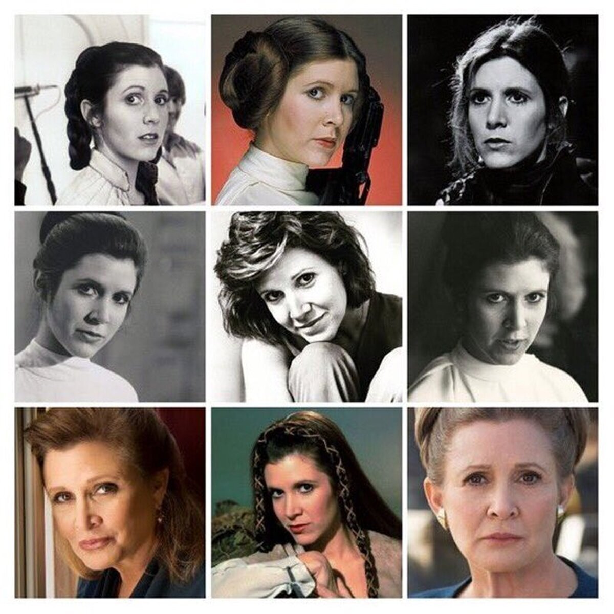 21 de Octubre. Tal día como hoy del año 1956, en California, nace Carrie Frances Fisher. Hoy hubiera cumplido 64 años