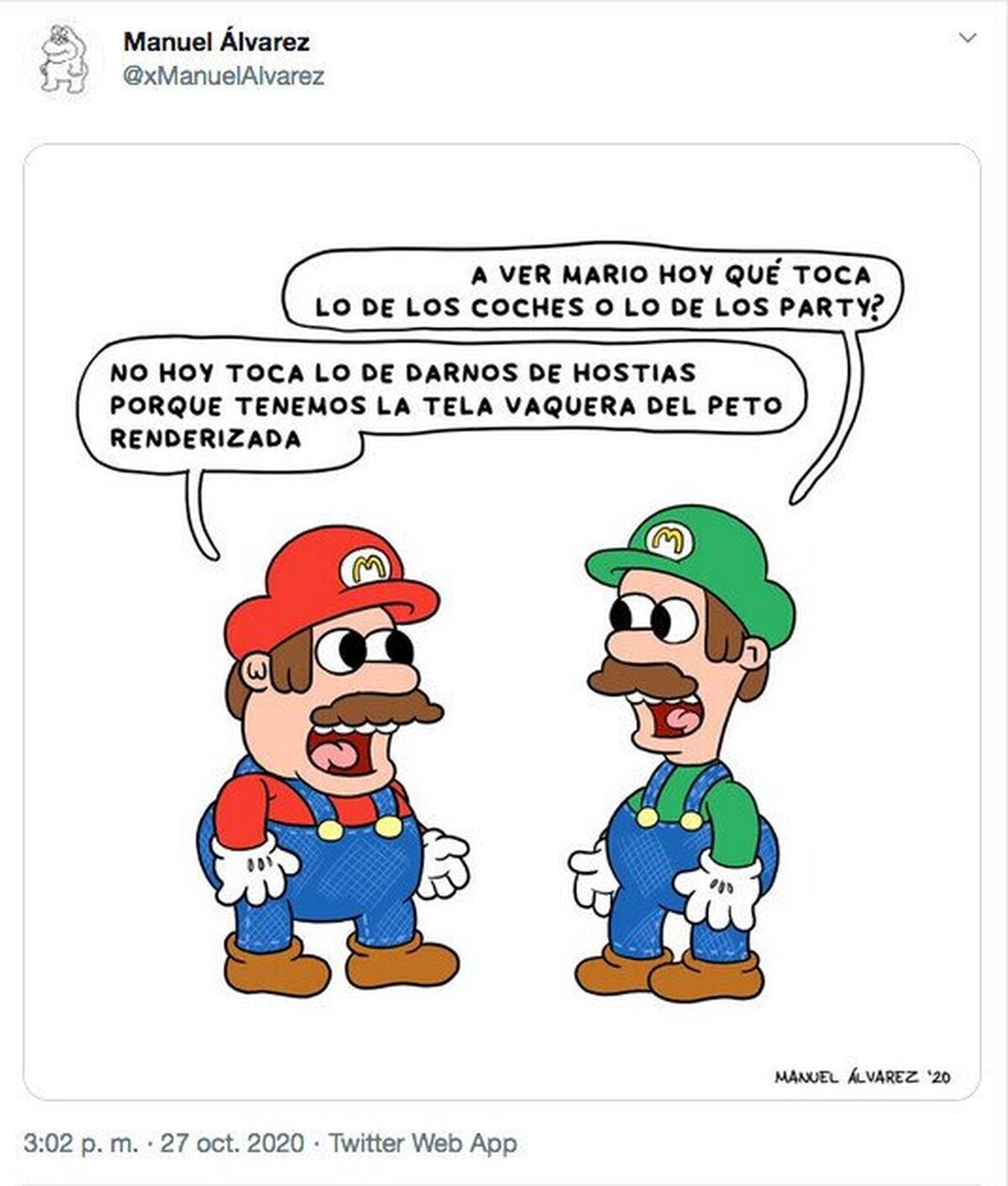 El peto marca el camino