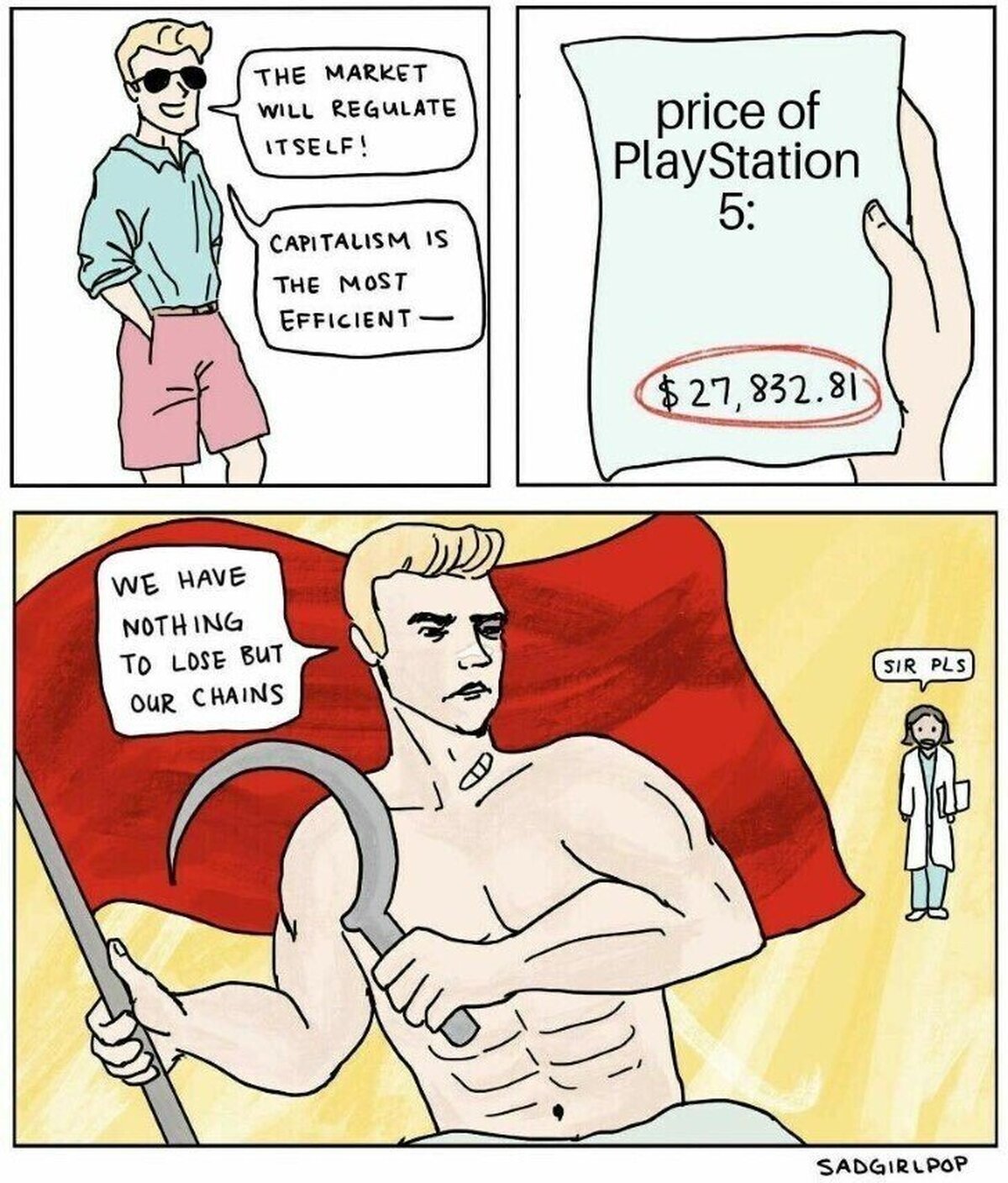 Por la ps5 mi camarada