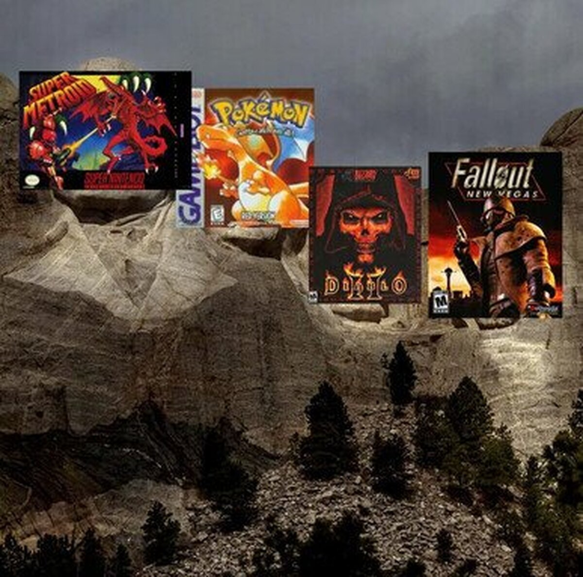 El Monte Rushmore de los videojuegos clásicos