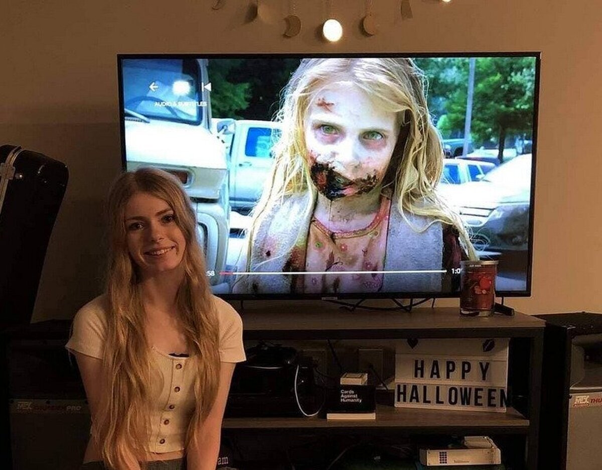 Han pasado 10 años desde que esta chica protagonizó a la niña zombi del primer episodio de #TheWalkingDead