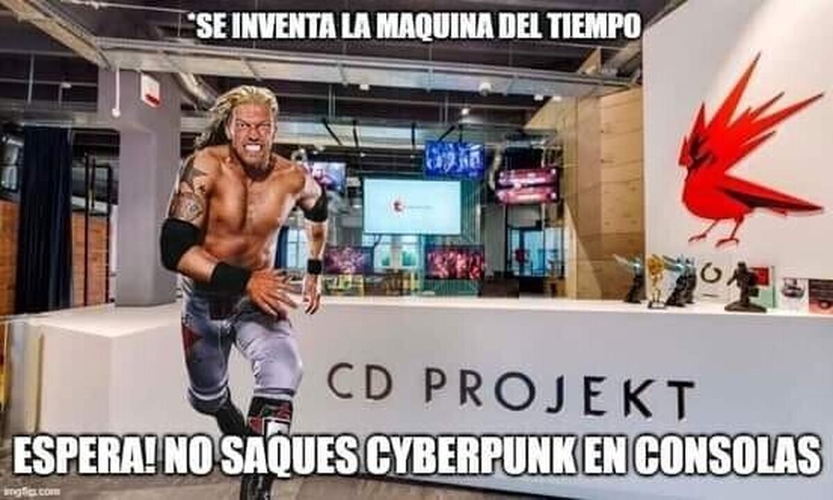 Y si lo retrasaban otra vez la gente seguro se comía vivo a los de CD Projekt