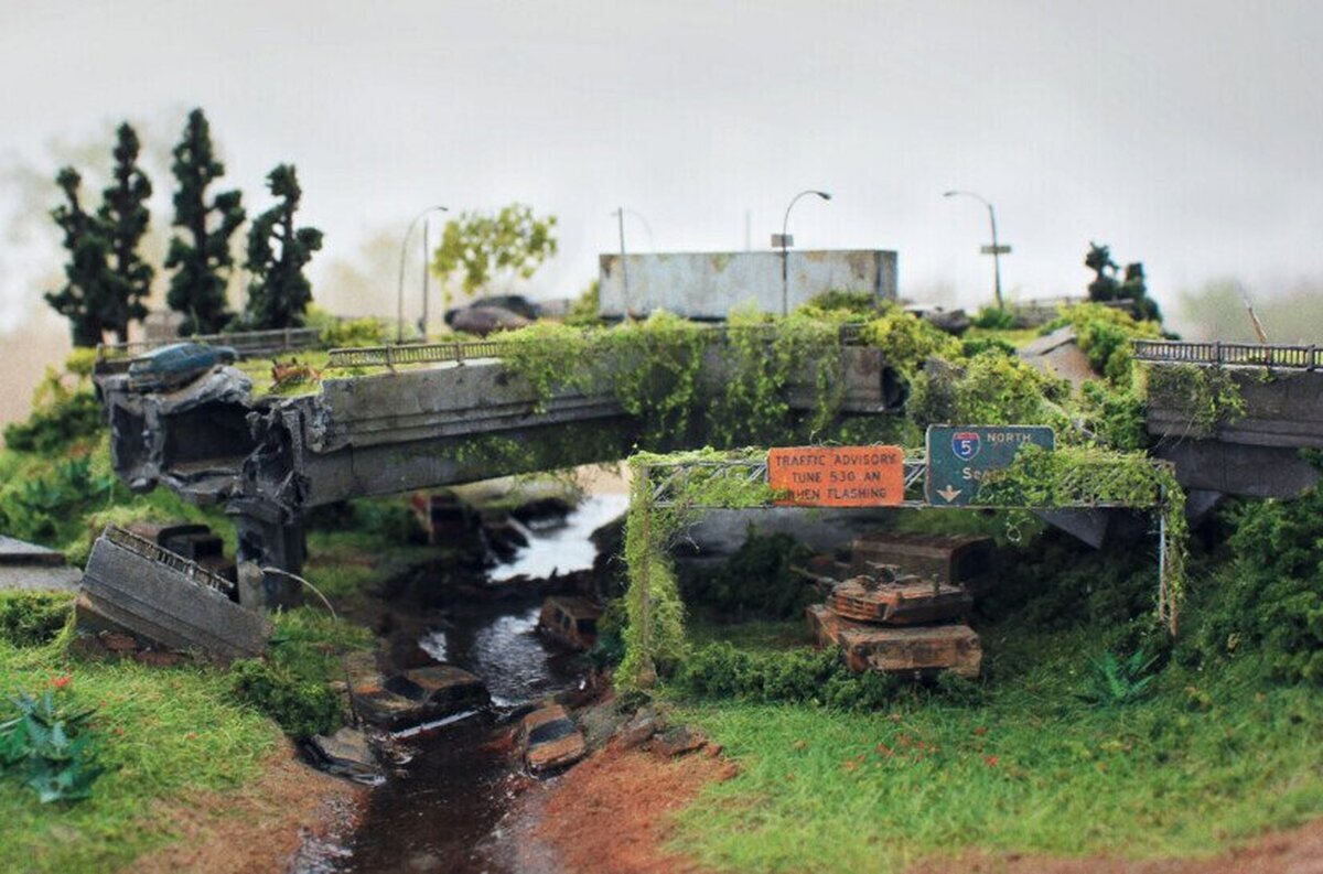 Se han currado un increíble diorama de The Last of Us. Por Nickscofer