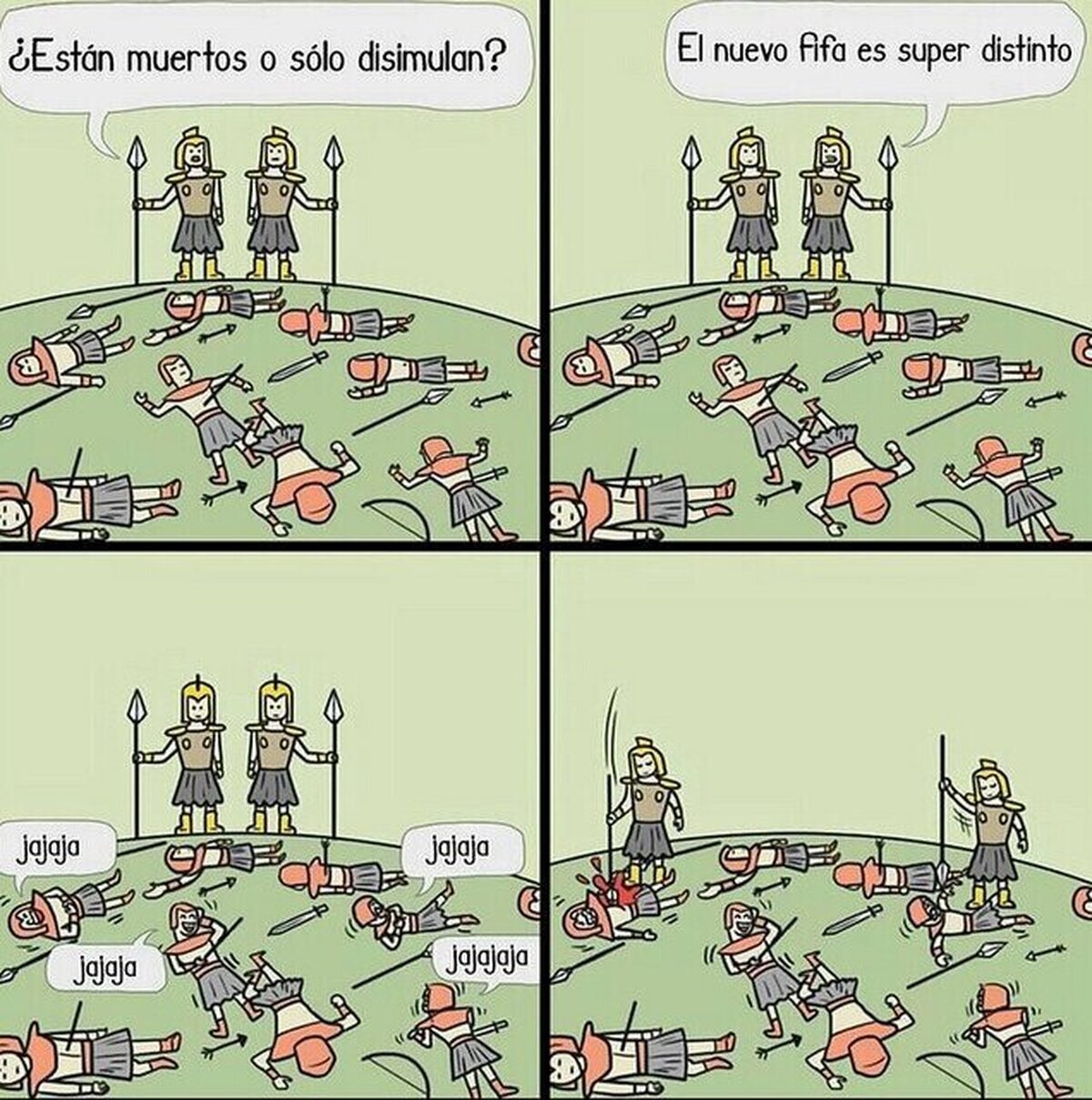 Imposible no reirse