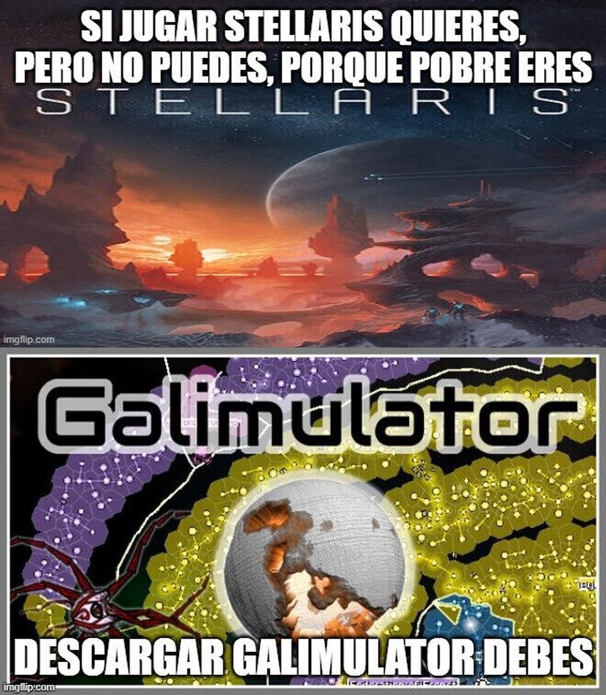 Ya sabes que hacer si no puedes comprar Stellaris