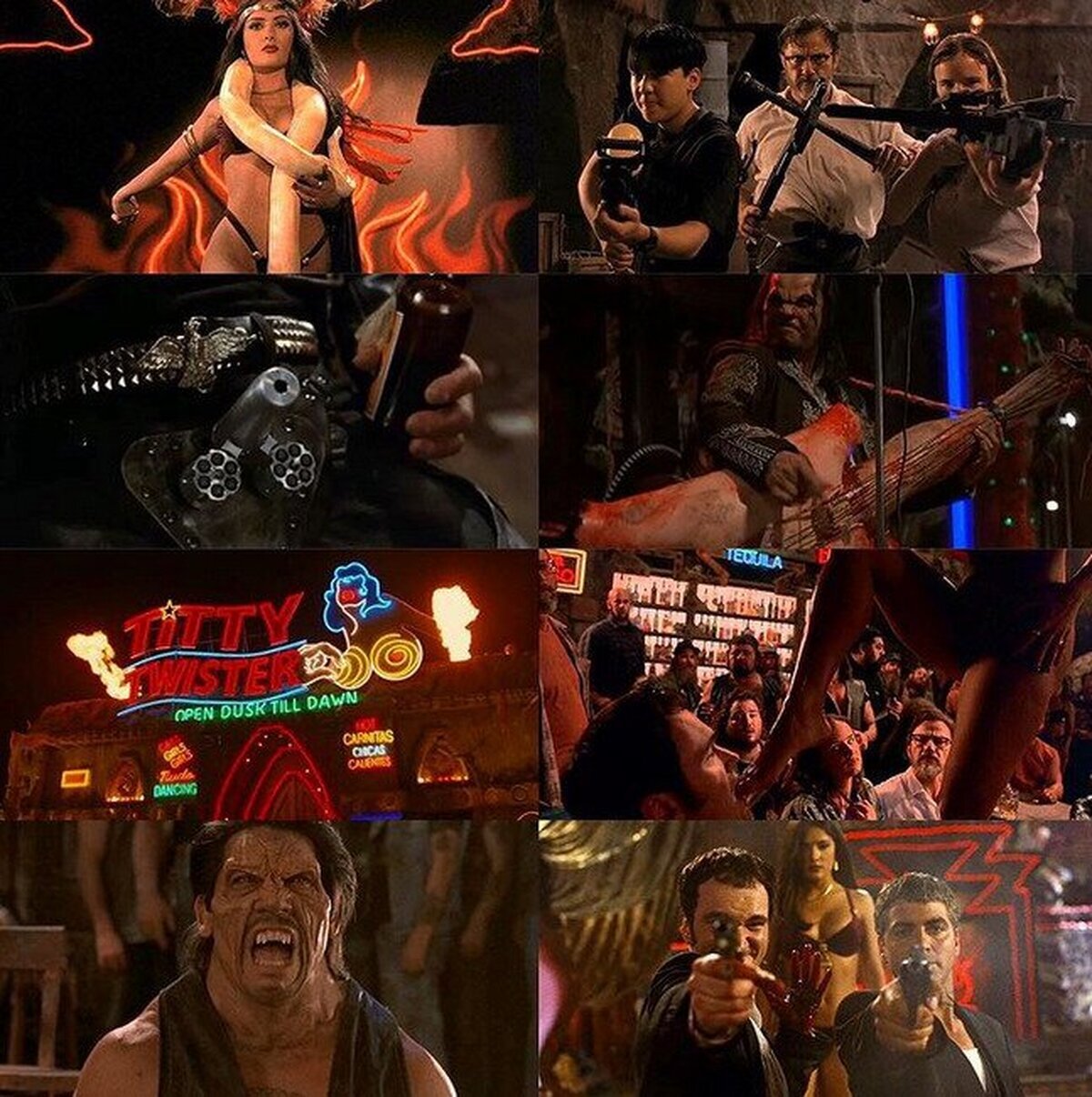 Se cumplen 25 años del estreno de la desquiciada #FromDuskTillDawn de Robert Rodriguez