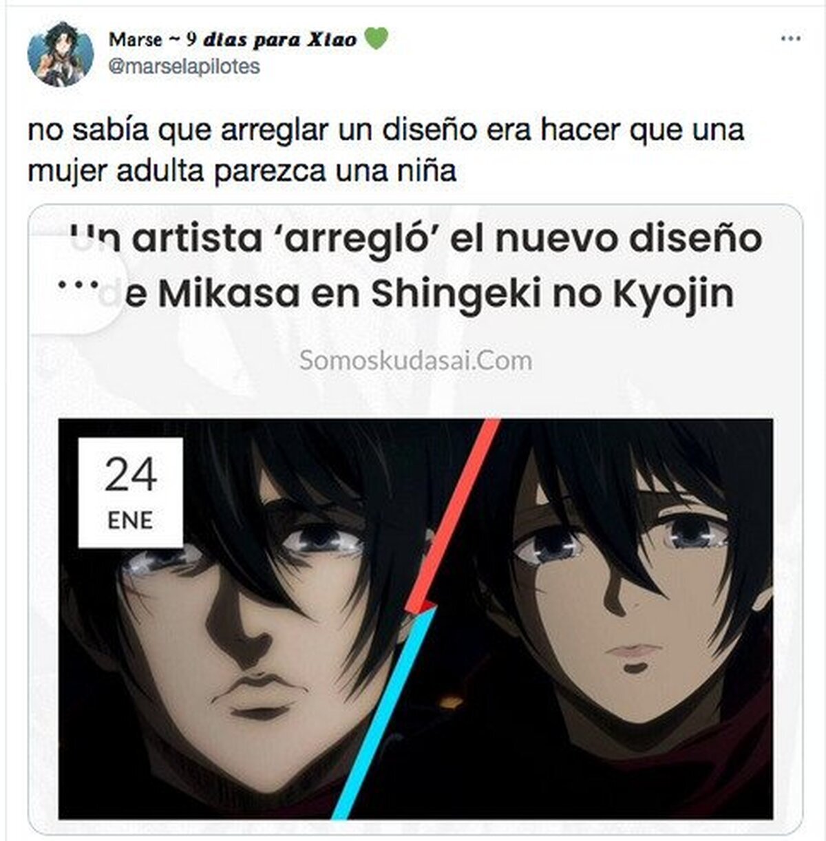 Es realmente triste