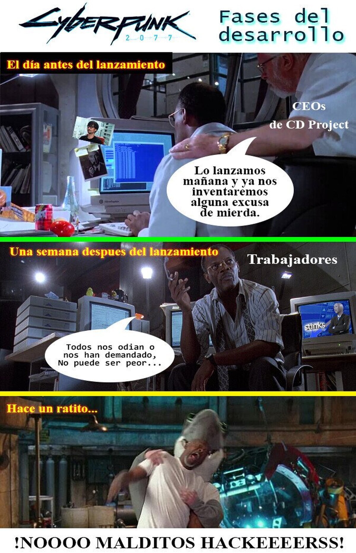 Fases de Cyberpunk