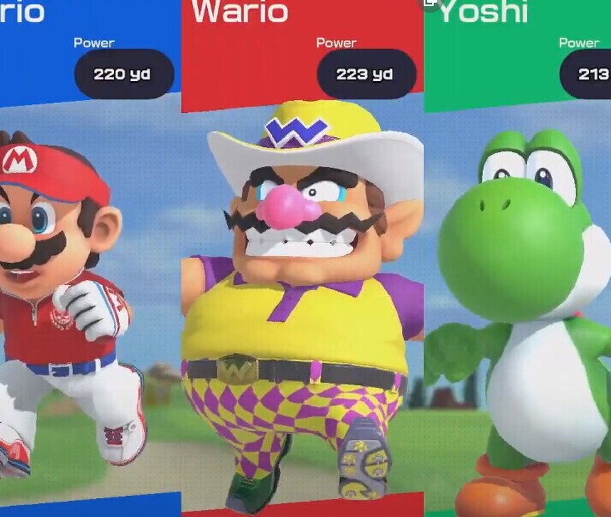 Wario debería practicar esa sonrisa de estar relajado