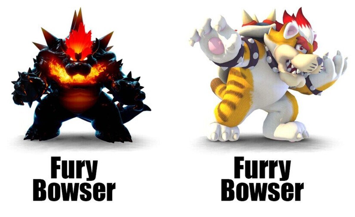 El Bowser de la gente perturbada