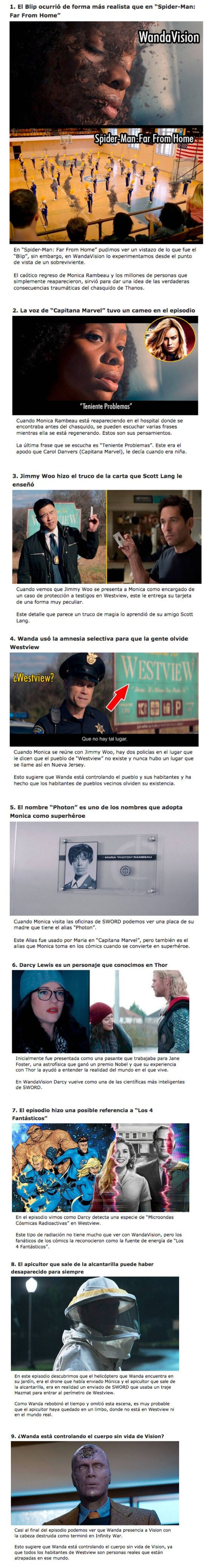 GALERÍA: 9 Detalles ocultos que te perdiste en el cuarto episodio de “WandaVision”