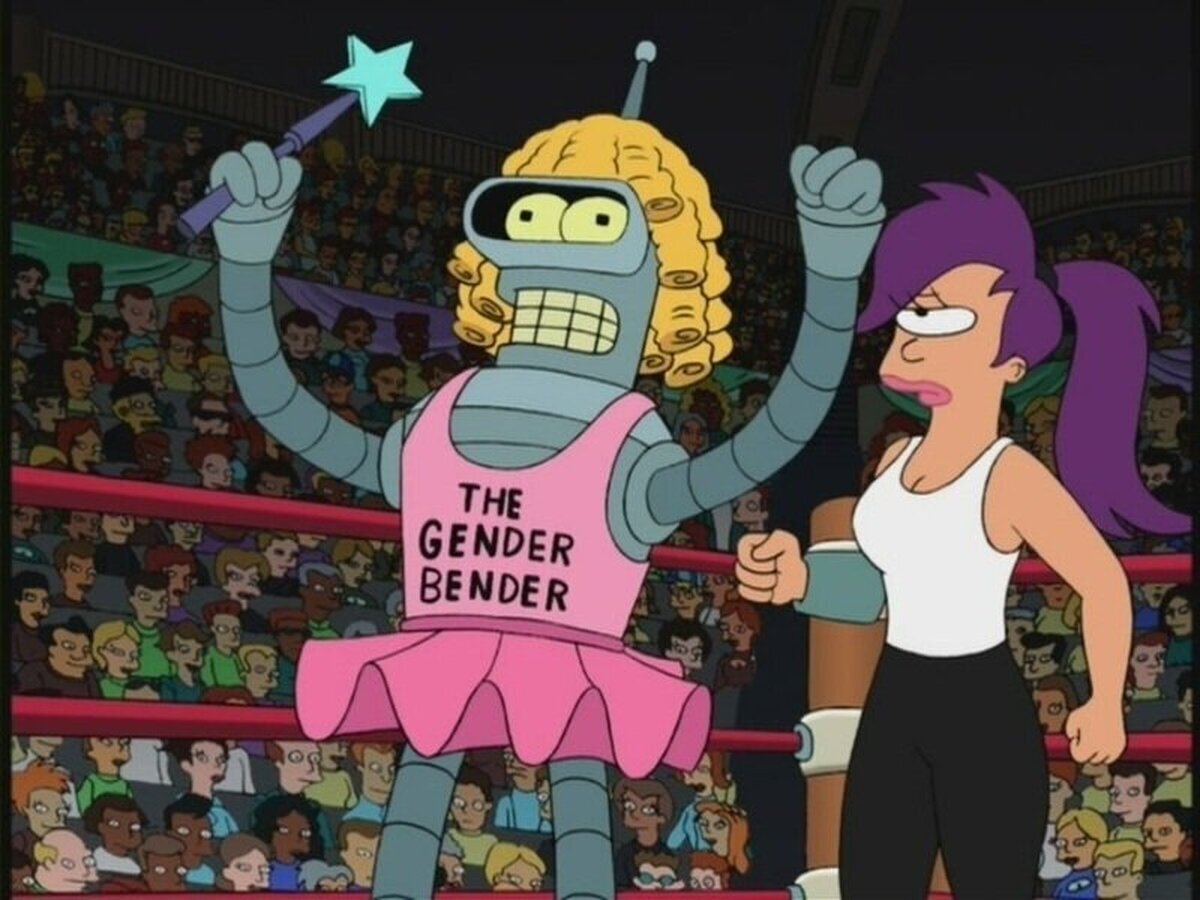 Futurama en Disney +Eso convierte a Bender en una princesa Disney 