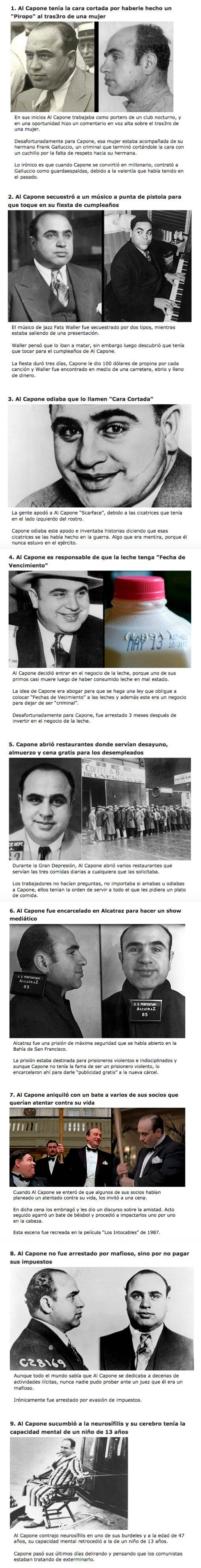 GALERÍA: 9 Curiosidades sobre el criminal más famoso de la historia: “Al Capone”