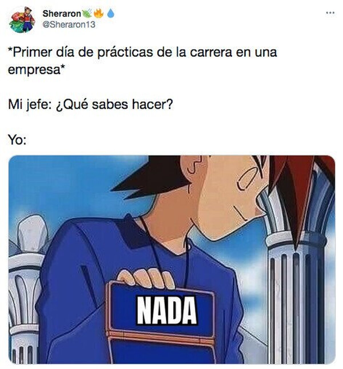 Todos el primer día de prácticas