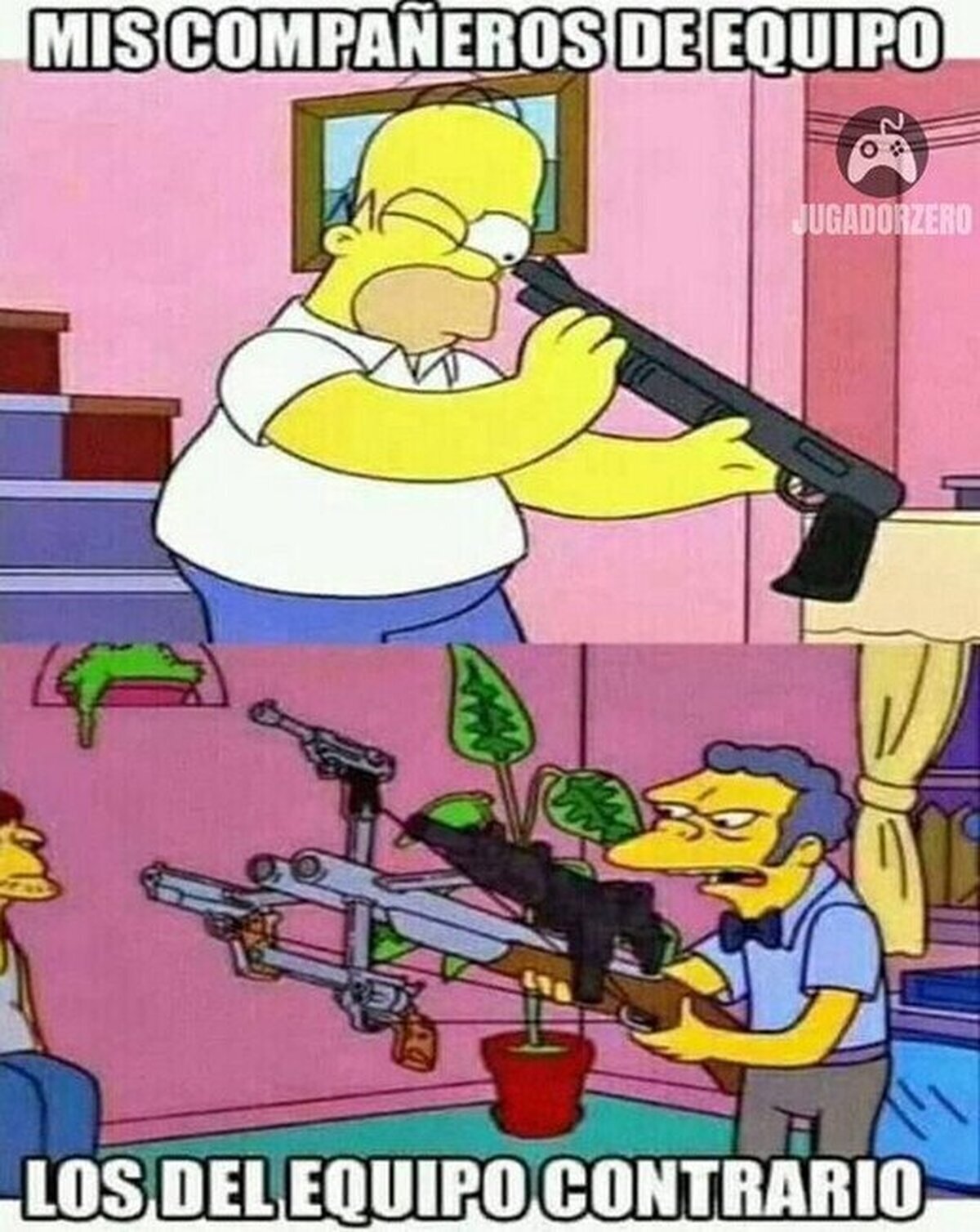 Así es imposible ganar una partida