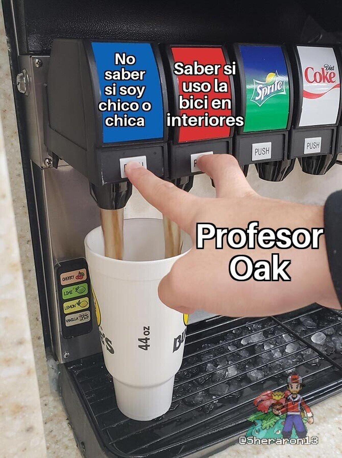 Típico del Profesor Oak