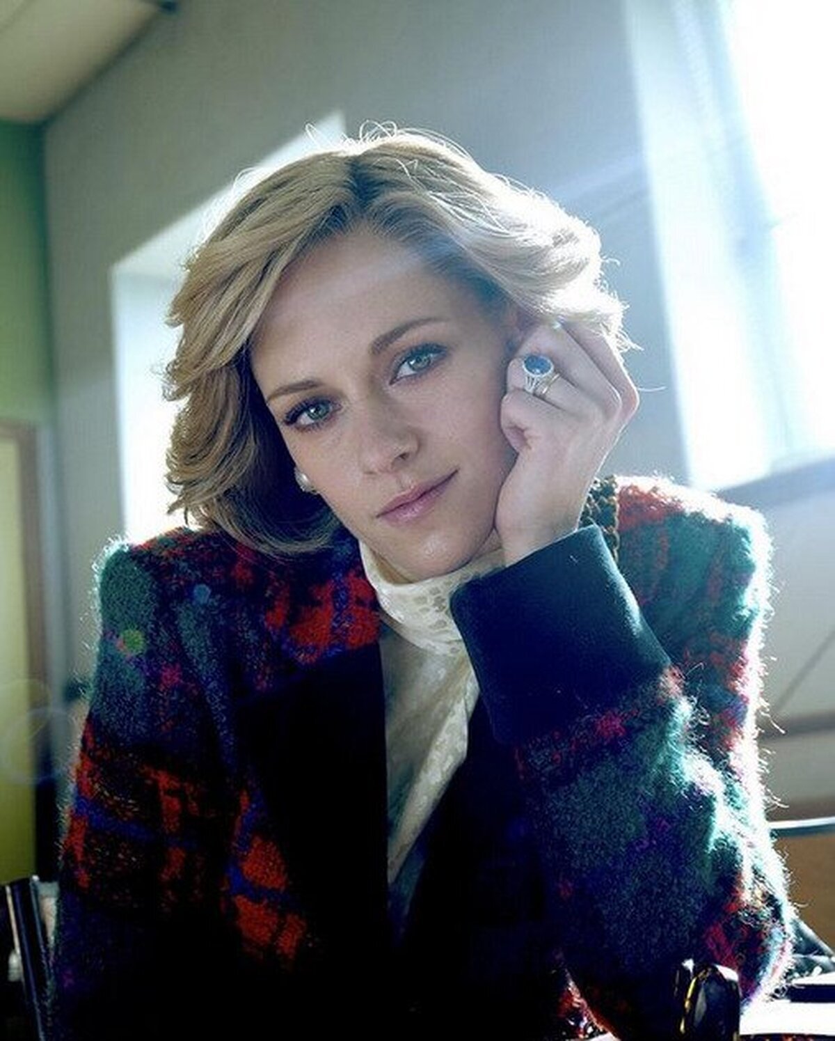 Así se ve Kristen Stewart interpretando a Lady Di para #Spencer