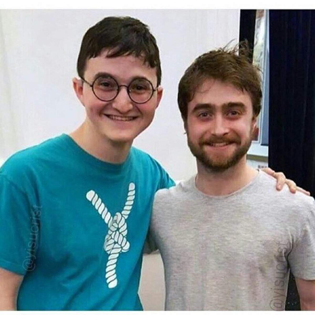 Cuando te pareces a Harry Potter más que el propio actor de Harry Potter 