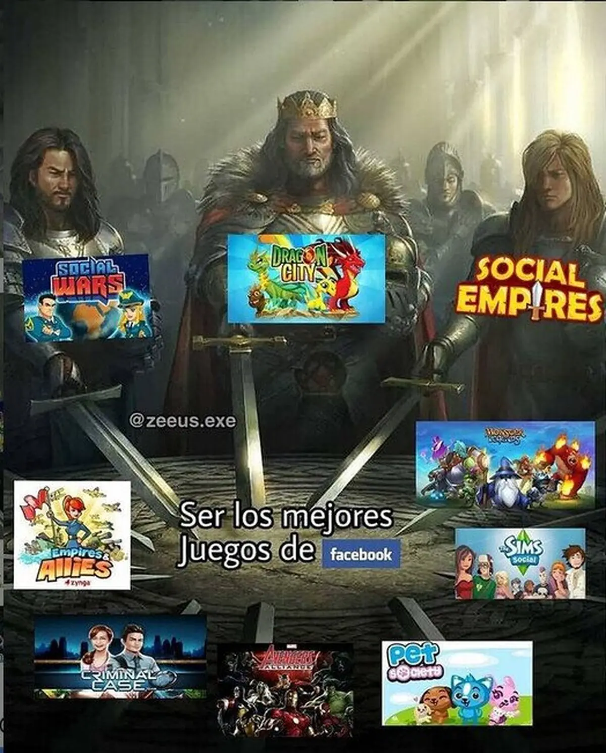no juego juegos en facebook