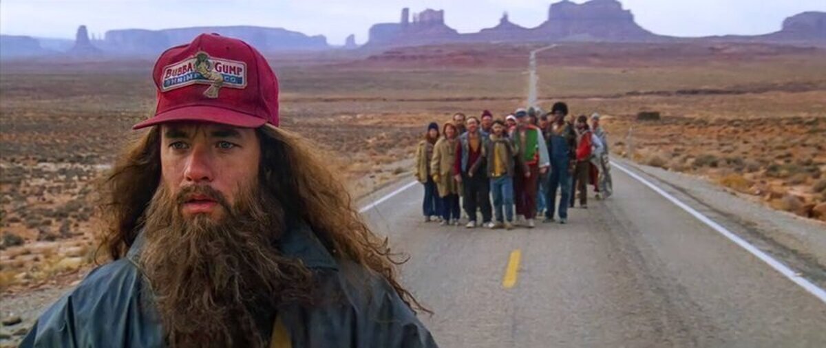 "Mamá siempre decía: que tienes que dejar atrás el pasado antes de seguir adelante. Creo que fue por eso que corrí tanto".Forrest Gump, 1994