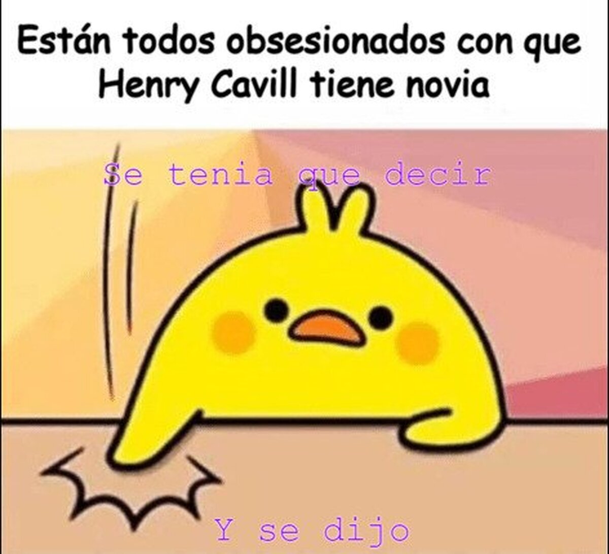 Alguien se lo tenía que decir