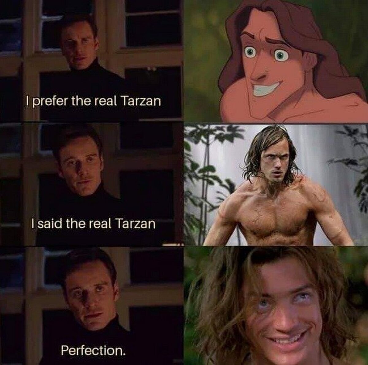 El verdadero Tarzan, aunque ahora está para el arrastre